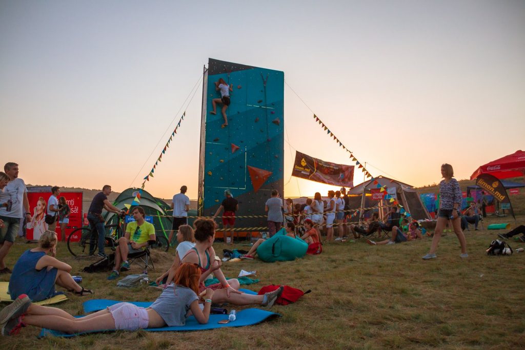 Outdoor village at Gustar Music Festival 2017